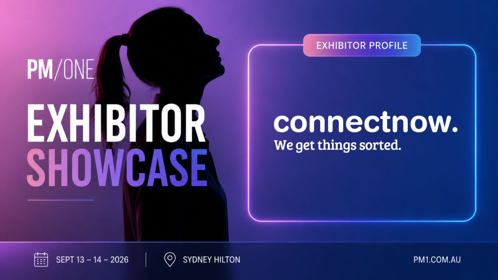 PM/ONE and connectnow